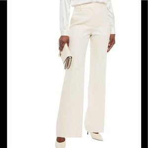 VALENTINO virgin wool silk blend pants